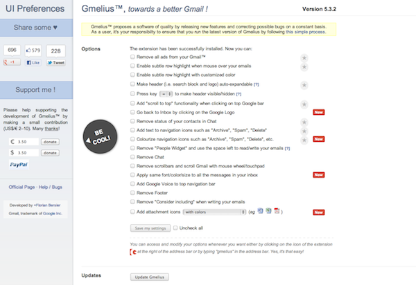 gmelius features gmelius features