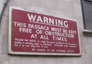 Free passage