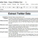 How To Extract Data From Twitter With No Programming Knowledge To Create An Auto-Update Google Spreadsheet [Approaching Data Journalism - Episode #3]