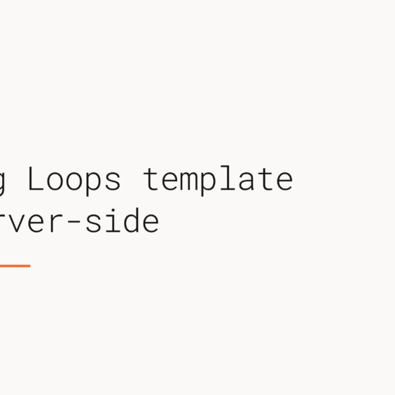 Reading Loops template IDs server-side: a diagnostic lookup mode for a serverless function
