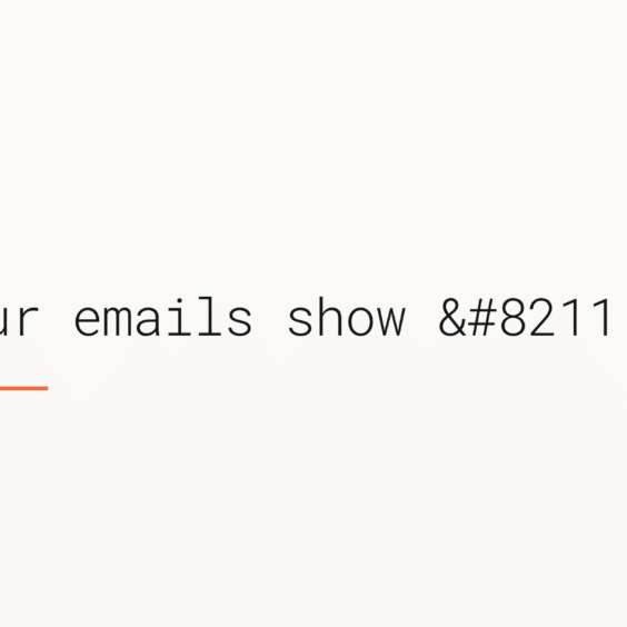 Why your emails show – instead of a dash, and the fallback trap that keeps the bug alive after you fix it